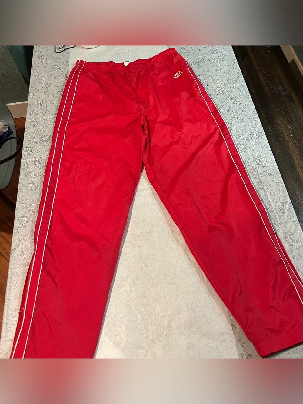Brooks vintage windbreaker track pants.elastic waistband, street wear look